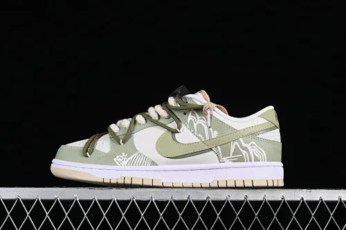 All categories Nk SB Dunk series Nk SB Dunk Low low-top sneakers Nk Dunk Low FZBB Chinese style tea gift box Gongting Longjing tea SB strap low-top casual sneakers DV0831-003